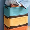 Foldable Storage Bin Plastic Organizer Box for Clothes and Books Convenient Toy Container Dorm Organization Tool