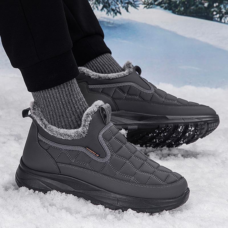 Zhang Kaili Women s Winter Velvet-Lined Anti-Slip Walking Shoes for Elderly with Wide Feet 42