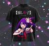 [OSHI NO KO] Hoshino Ai Printed T-shirt For Men Clothing Anime Summer Short Sleeve Tee Shirt Vintage Y2k Washed Cotton Tshirts