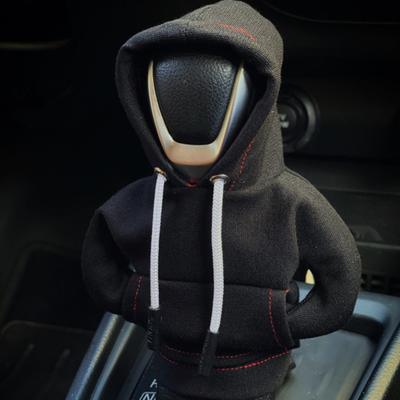 Fashion Hoodie Car Gear Shift Cover Car Interior Funny Shifter Knob Cover