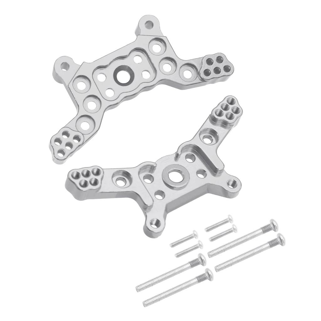 Mjx 14210 14209 H14BM Metal Steering Cup Upper Lower Swing Arm Set Shock Tower Bracket Body Post Hyper Go RC Car Upgrade Parts