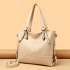 Stylish Faux Leather Shoulder Bag Women's Large Capacity Tote Bag
