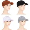 Classy Summer Sunscreen Turban Cap Headband Solid Color Hair Wrap Nursing Cap Headwear Sleeping Cap for Friends