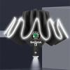 Car Sticker Automatic Umbrella with Reflective Stripe Reverse Led Light For Skoda Octavia Superb Fabia Kamiq Karoq Kodiaq Scala