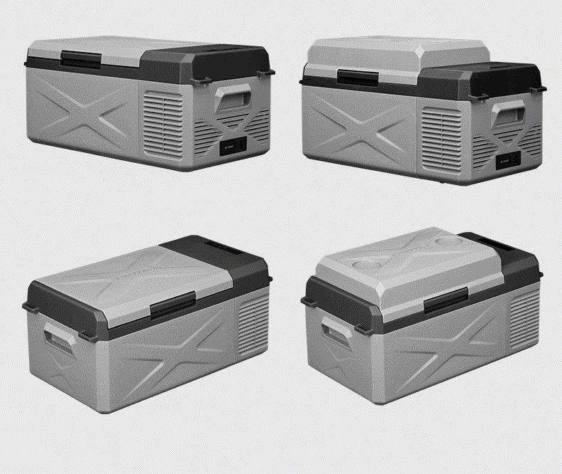 Ice Tiger Portable Car & Home Dual-Use Refrigerator Freezer, 12V/24V, Suitable for Cars and Vans