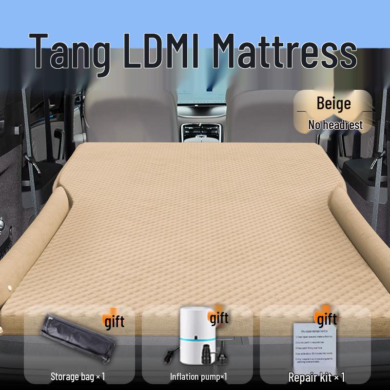 

BYD Tang LDMI Car Mattress: Inflatable Trunk Air Cushion & Rear Seat Sleeping Pad Standard