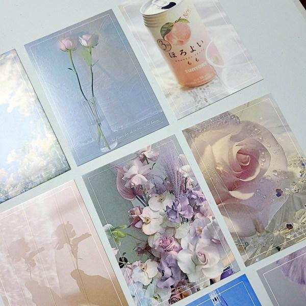 The Nature House Vintage Pink Interior Postcard Set of 30