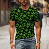 Summer Ethnic Style Original Men's T Shirts Fashion Unisex Casual Printed Tee Personality O-Neck Short Sleeve Tshirt