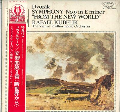 LP Record RAFAEL KUBELIK VIENNA PHILHARMONIC  Dvorak Symphony No. 9 SL1010 LONDON 1967 Japan Obi Classical Used