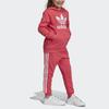 adidas Originals Casual Sportswear Trefoil Hoodie Pink Children Aged 3 7 Years Old FR3832