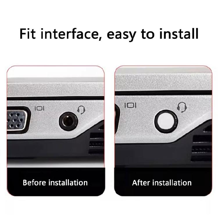3.5mm Audios Port Protectors Waterproof Dustproof Plugs Universals Electronic Device Accessory