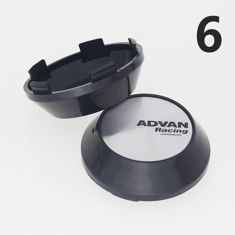 4pcs 65mm JDM Advan Racing Wheel Hub Caps Ssr Center Wheel Cap Xxr Racing Car Wheel Rim Cover 60mm Clip Modified Wheels