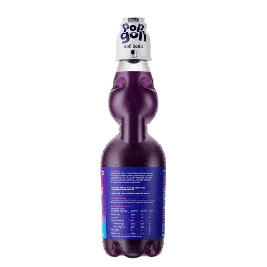 Pop Goli Soda – Grape Flavor, Fizzy Marble Soda, 225ml