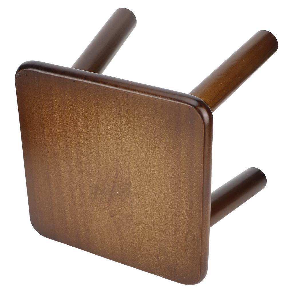 Multi Purpose Household Wood Stools Cute Small Bench Child St Furniture Stool( NutBrown )
