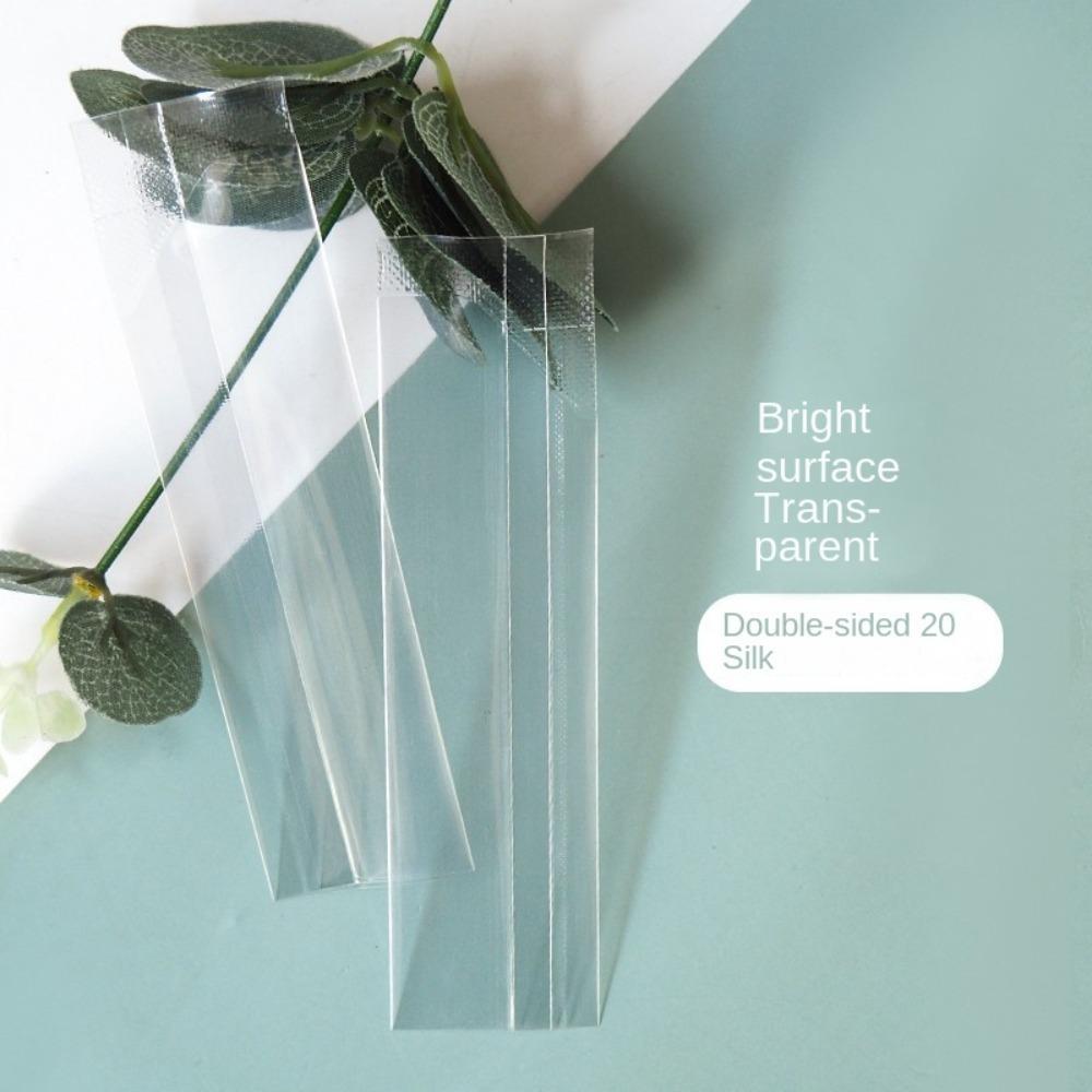 

100pcs Long Strip Aluminum Foil Bag Disposable Heat Sealing Packaging Bag Liquid Powder Coffee Milk Cocoa Storage Sealing Pouch прозрачный