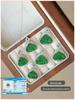 S925 Silver Pendant: Natural Jade Maitreya Buddha Necklace, Full Green Design.