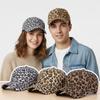 Visors Leopard Print Baseball Caps Vintage Sunshade Peaked Baseball Hats Hiphop Style Adjustable Sunshade Peaked Caps Outdoor