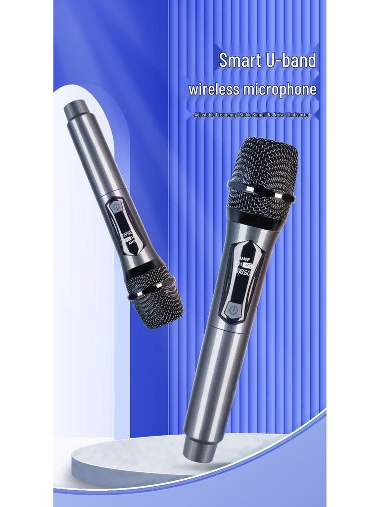 Universal Wireless Microphone & Outdoor Speaker for Live Singing and Broadcasts