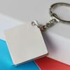 Portable Hot Sale 1PCS Popular Ruler Tape Measure Key Chain Key Ring Metal Multi-functional