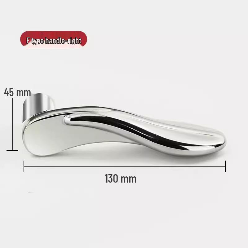 

Универсальный комплект дверной ручки и замка для спальни и ванной комнаты