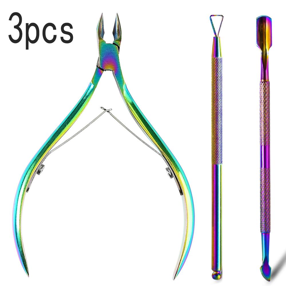 1pc Professional Cuticle Cutter Nail Nippers Scissors Manicure Pusher Pedicure Tong Dead Skin Remover Nail Cuticle Regrowth Tool