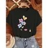New Printed Casual Women'S T-Shirt for Spring, Autumn, And Summer Seasons, Featuring a Versatile Round Neck And Short Sleeves, Made from Soft