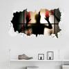 Halloween Horror Wall Sticker, Spooky Stickers & Floor Decals for Halloween Party, Haunted House & Home Horror Decorations