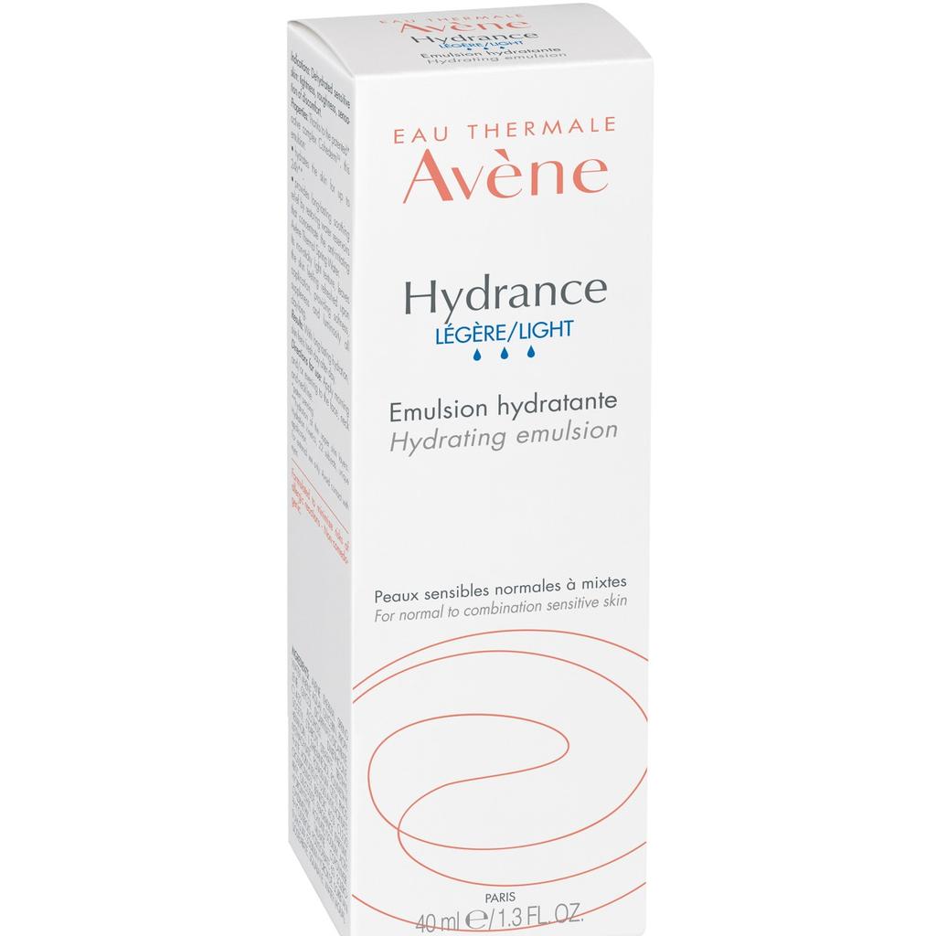 Avene Hydrance Legere Hydrating Emulsion for Normal and Combination Skin, 40 Ml, Moisturizing, Soothing, Sensitive Skin Care