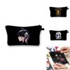Bolsa de Maquillaje Impermeable de Miércoles Addams | Estuche para Lápices | Material Escolar