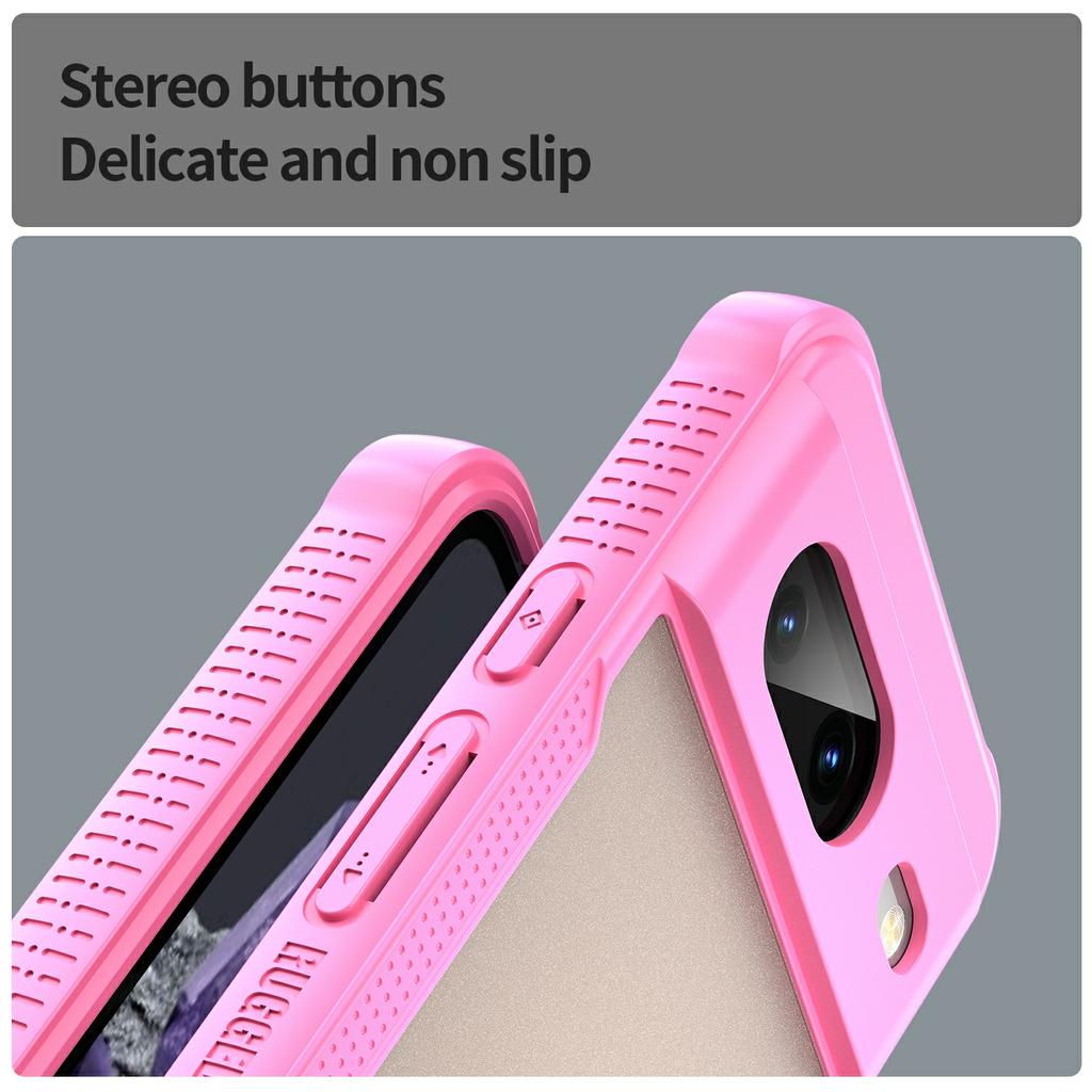 For Google Pixel 8 Case PC+TPU Frosted Phone Back Cover