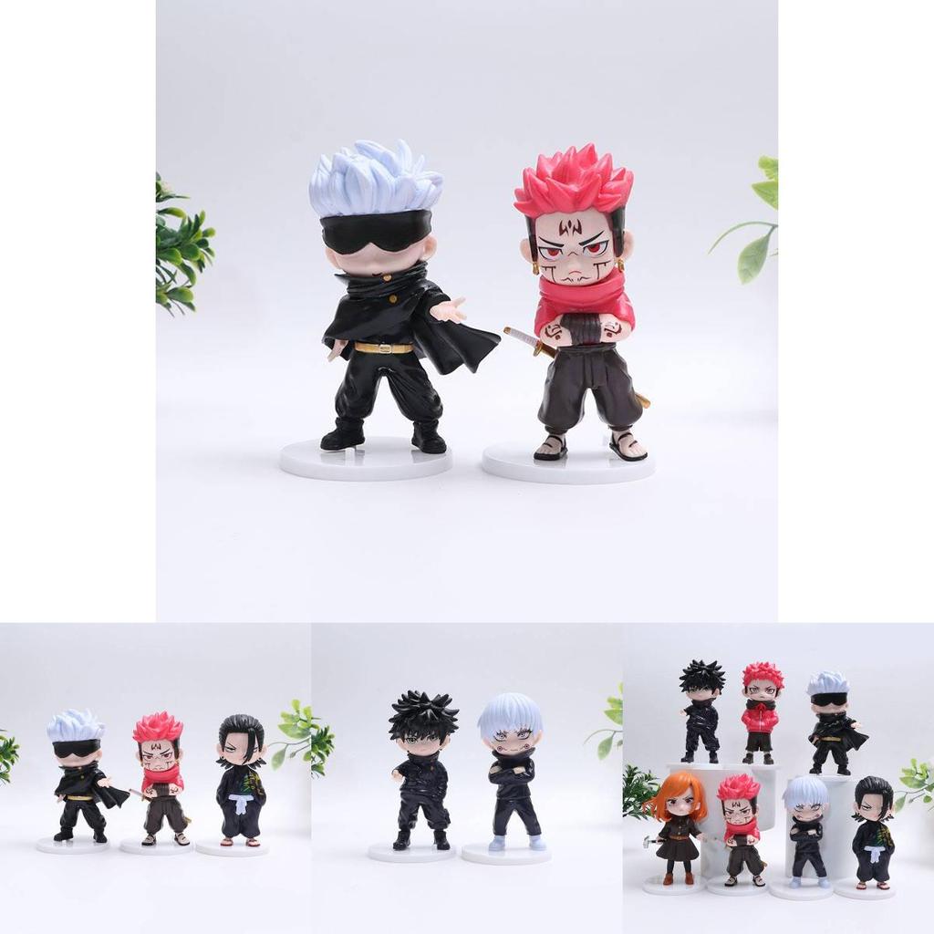 High-quality Pvc Jujutsu Kaisen Figurines Of Yuji Itadori And Gojo Satoru