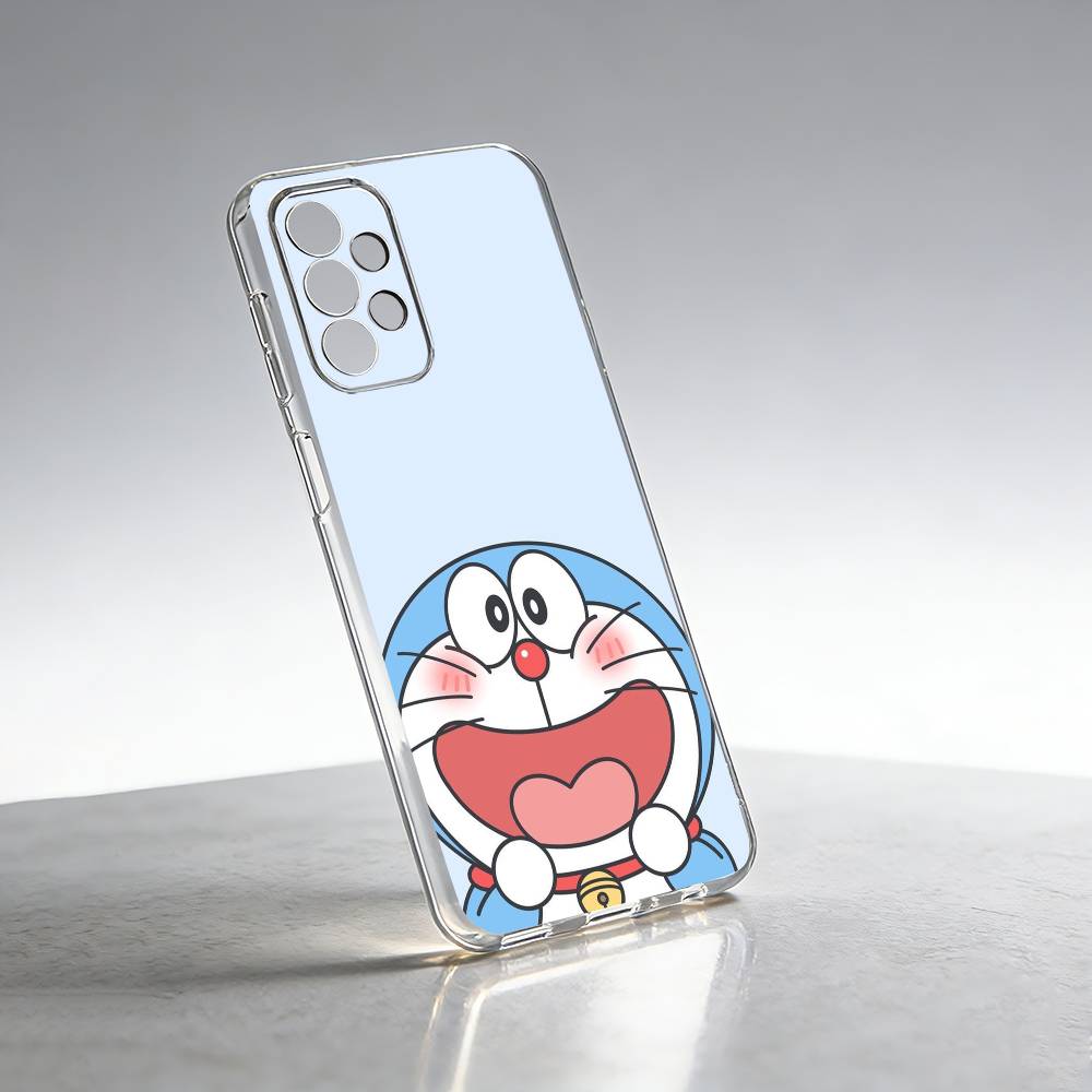 Cute d-Doraemons Cats Poster Phone Case Transparent Silicone Soft For Samsung S25,S24,S21,S22,S23,S30,Ultra,S20,Plus,Fe
