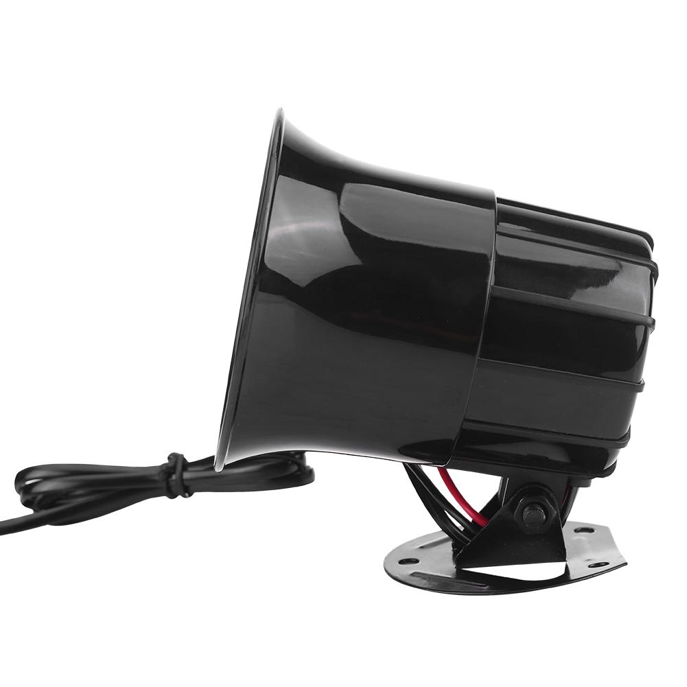 12V 30W Car Motorcycle Alarm Warning Siren Horn 3 Sound Loud Speaker