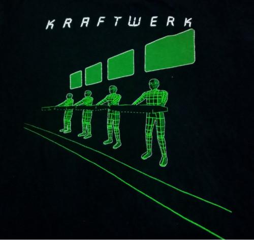 New popular Kraftwerk Band Short Sleeve Cotton Black Men All size Shirt FN625 Unisex T-Shirt L