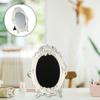 DECHOUS Tabletop Makeup Tabletop Makeup Western Style Tabletop Makeup Stand Cosmetic Tools 7 Mirror, Mirror, Mirror, Mirror, Mirror, Mirror, (Silver