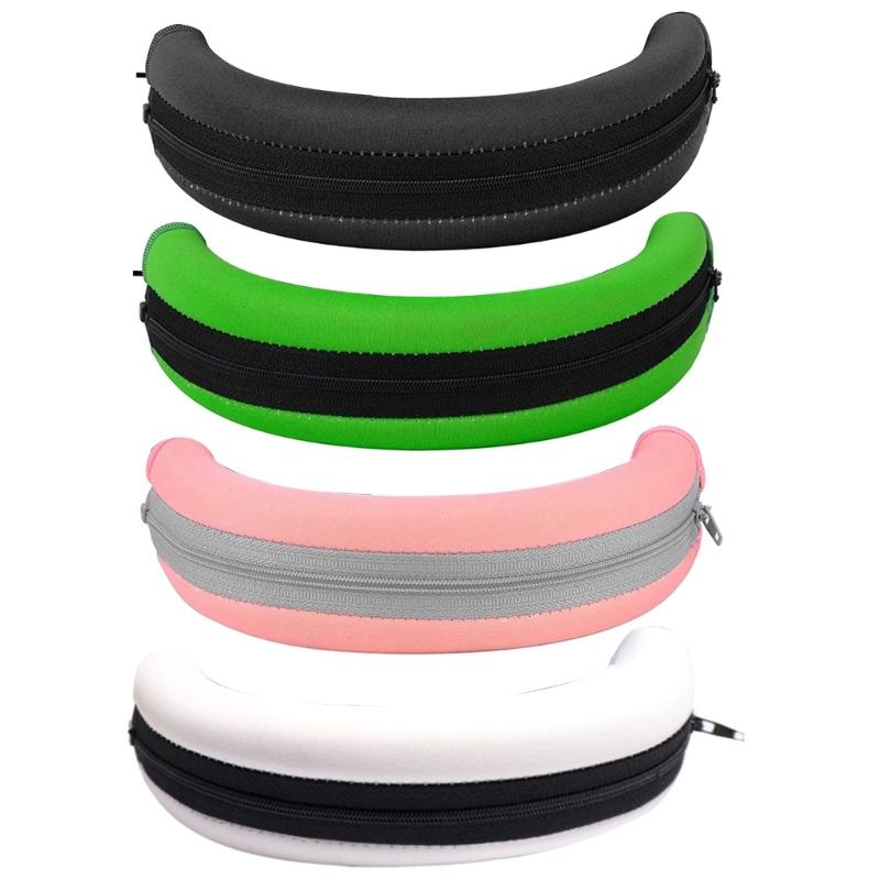 Qualified Zipper HeadBeam Covers for Kraken 7.1 V2 Gaming Headphone HeadBeam Protective Cloth Cover Accessories