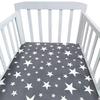 Customizable Soft Breathable Baby Crib and Kids Bed Mattress Cover