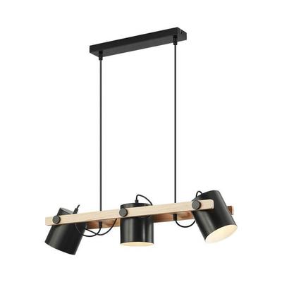 Dekorative Hängeleuchte - BRAYTRON - BV02-00011 - 3xE27 - 23W - Schwarz & Getränk