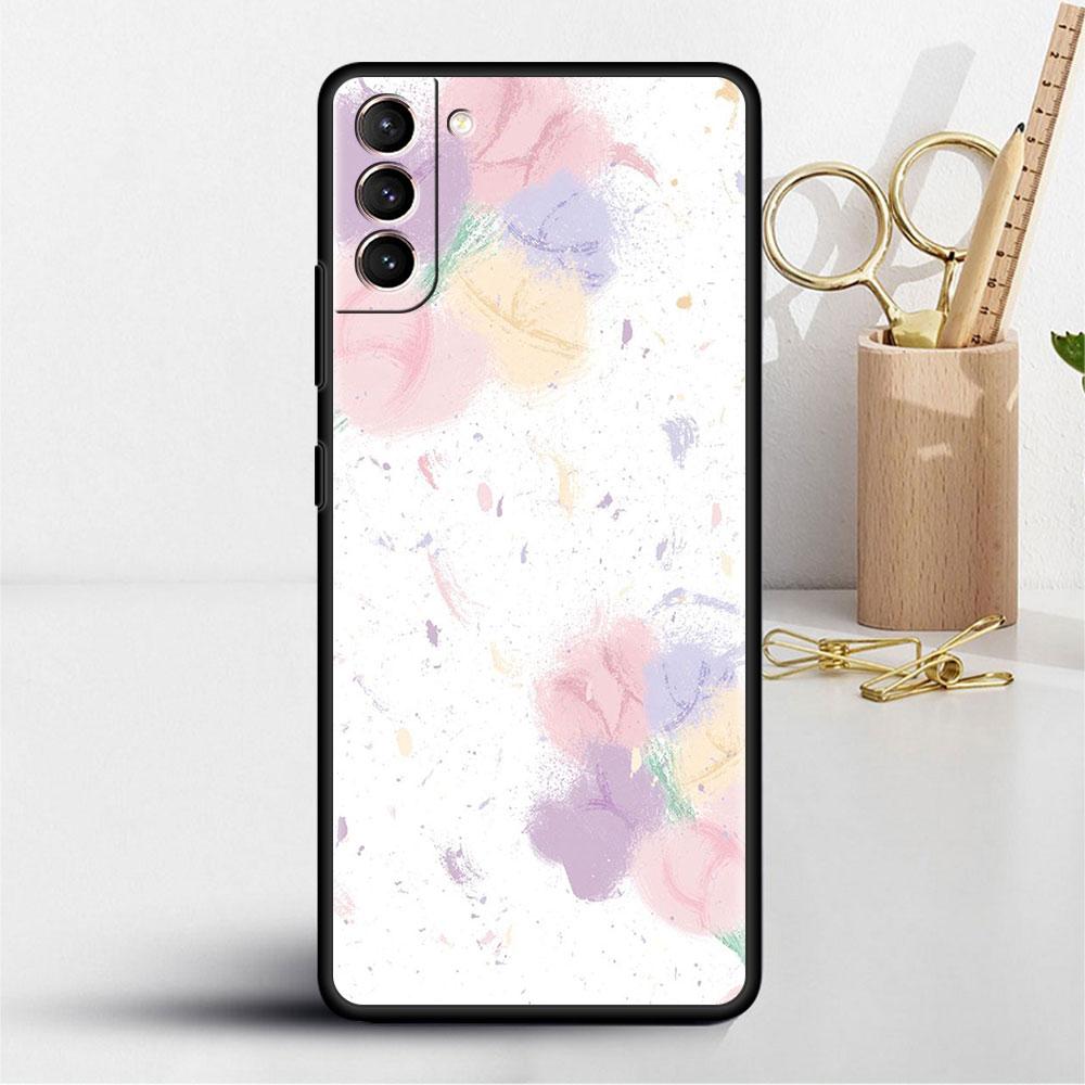 Case For Samsung Galaxy S22 S20 Ultra S21 FE S10 S9 Plus Note 20 10 Lite 9 Soft Phone Cover Shell LOVE Heart