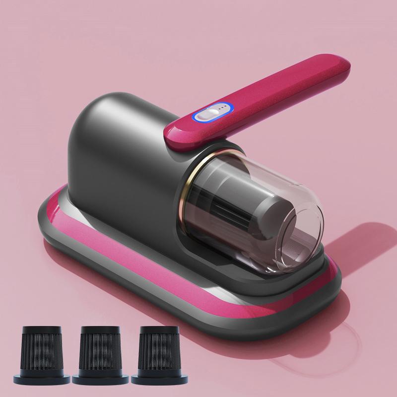 Vacuum Mite Remover For Baby Wireless UV Cleaner Mite Handheld Mattress Bed Dust Remover Indepth Cleaning Sofa Detachable Filter