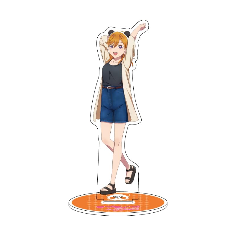 Love 01 Shibuya Kanon Panda Acrylic Stand Live! Superstar!! Ver. [Original Illustration]