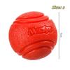 Haustier-Hundespielzeug, Hundeball, Hunde-Hüpfgummi, stabiler Ball, Widerstand gegen Hunde-Kauspielzeug, Wurf- und Erholungstraining im Freien für Hunde