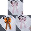 Feminine Resin Bow Tie Pin With Lace Pattern For Collegeinspired Office Attire