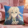 Violet EEvergardens Anime Cushion Cover Premium Comfort Reversible Pillow Cove Two In One Design For Any Room  Car Interior
