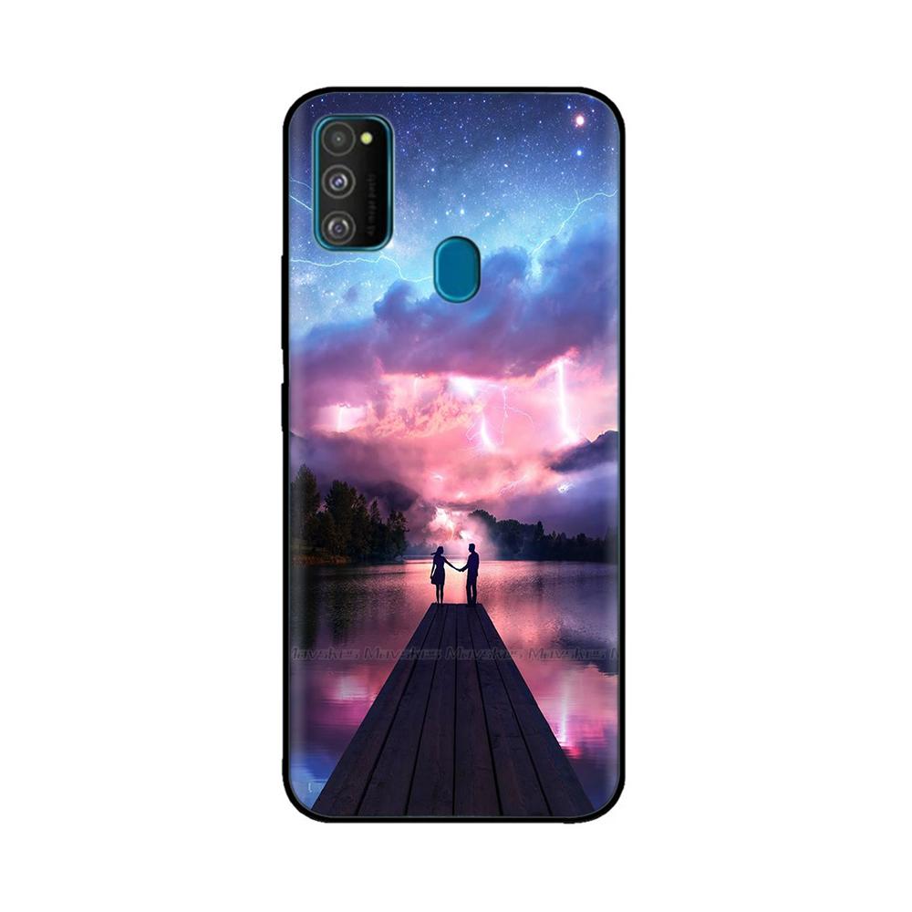 For Samsung Galaxy M31s M31 M21 M01 Case Para Silicone Soft TPU Phone Back Cover Case For Samsung M 21 31 01 M 31S Bumper Hoesje
