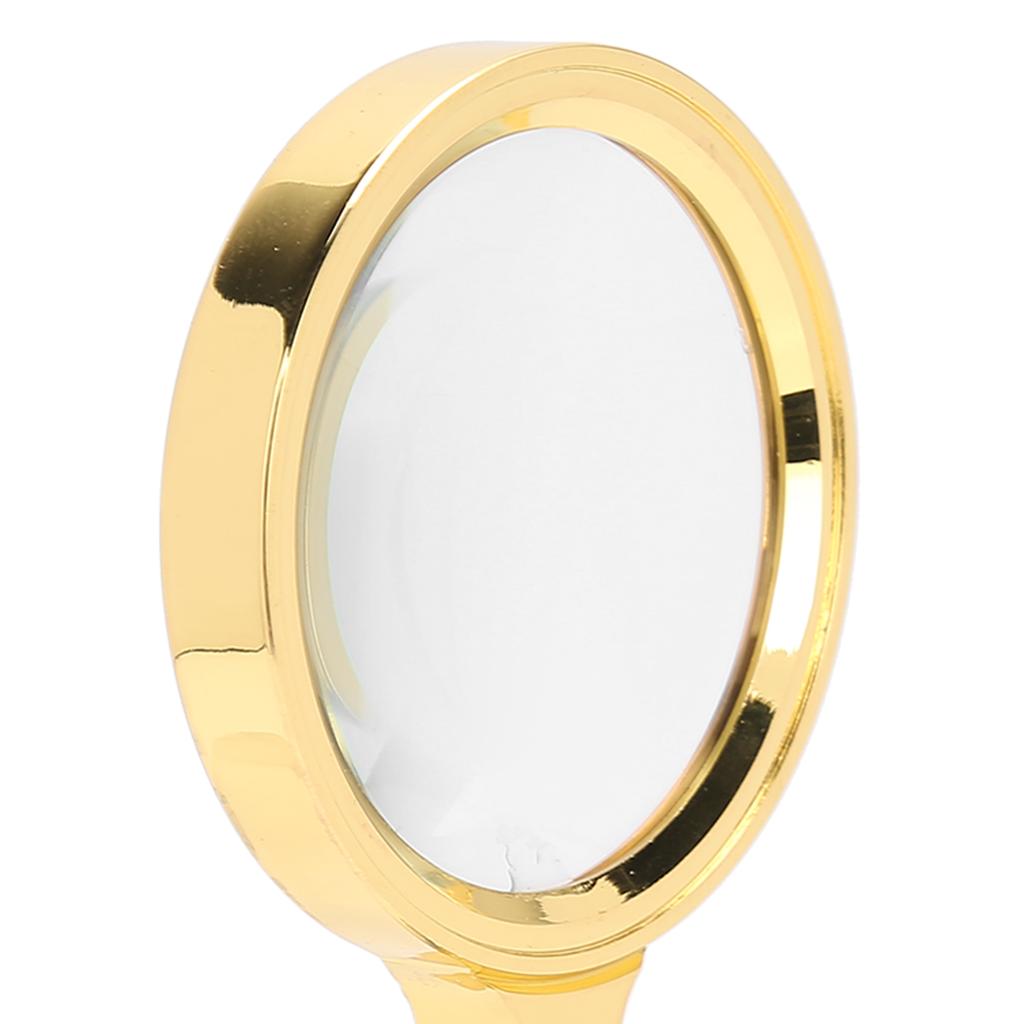7X Magnifying Glass 70mm Vintage Handheld Magnifier for Reading Household Use