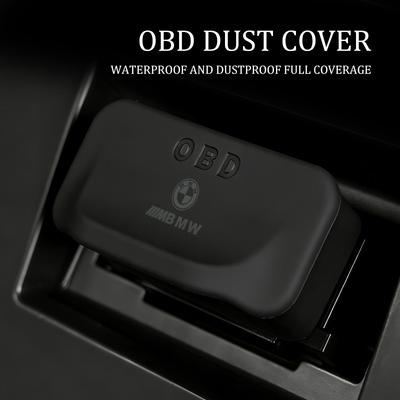 Car OBD Interface Protective Cover Silicone Dust Interior Trim For BMW 1 3 5 7 Series M F01 F20 F10 F13 E52 E53 E60 E93 FF41