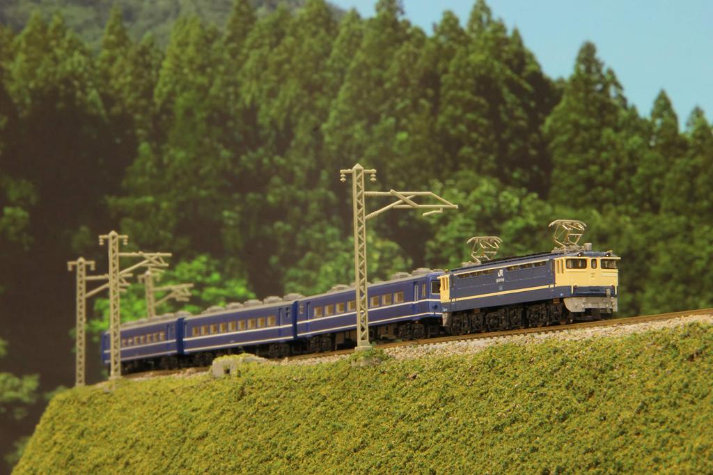 Z gauge EF65 type electric locomotive 1000s 1115 Railway model electric locomotive No. T035-3