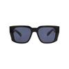 Philipp Plein Square Frame Acetate Sunglasses Black Black Blue