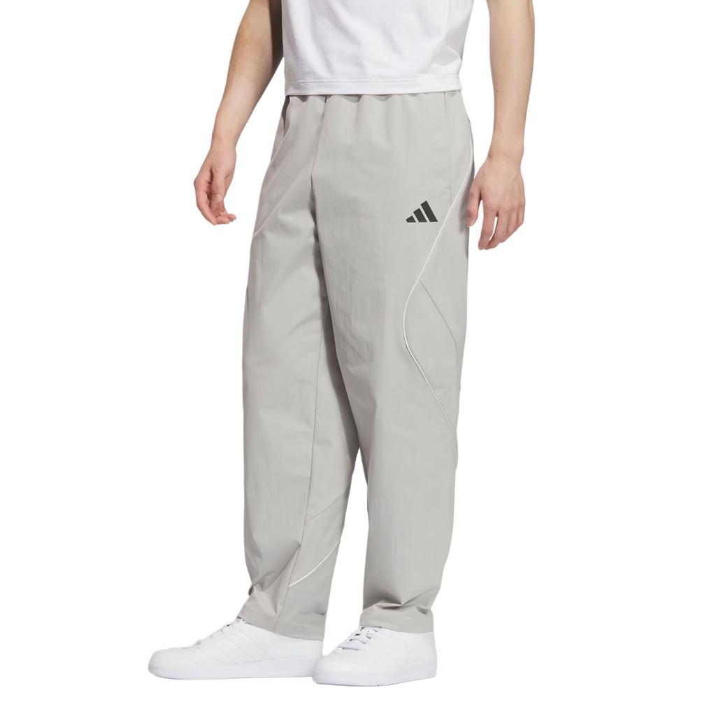Adidas FW25 Stadium Woven Trousers Comfortable Skin-Friendly Solid Color Straight Leg Casual Pants Men Bottoms KC2861